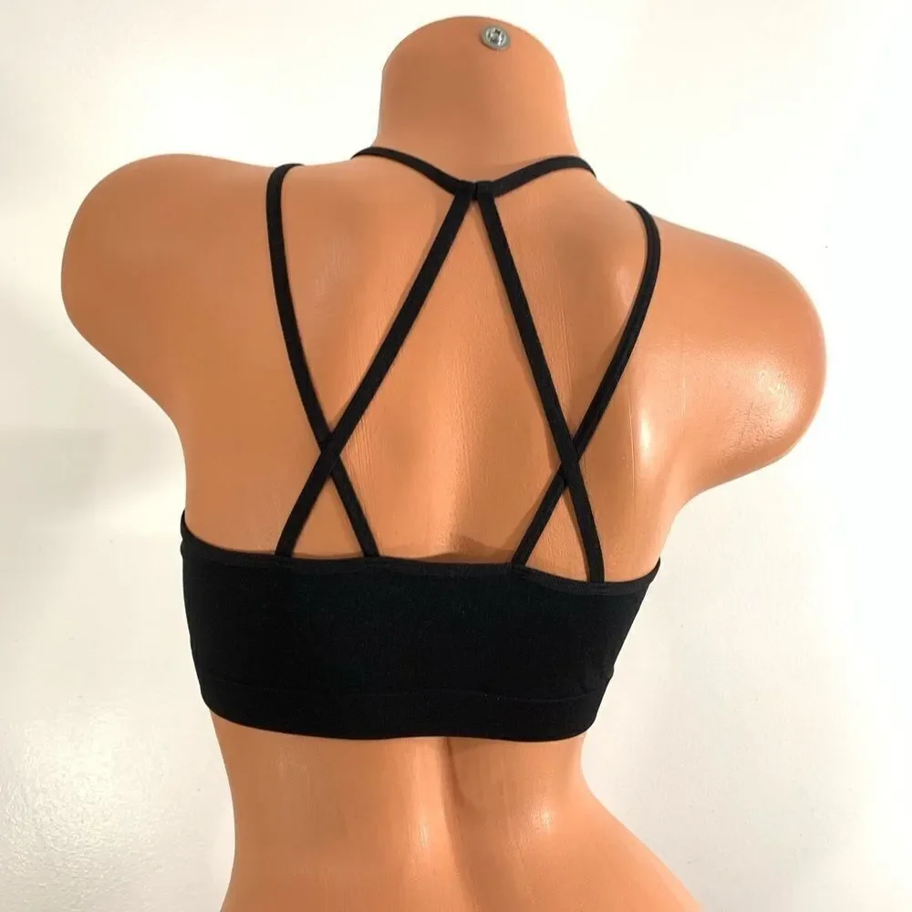 Victoria’s Secret high neck Seamless Cutout bralette bra